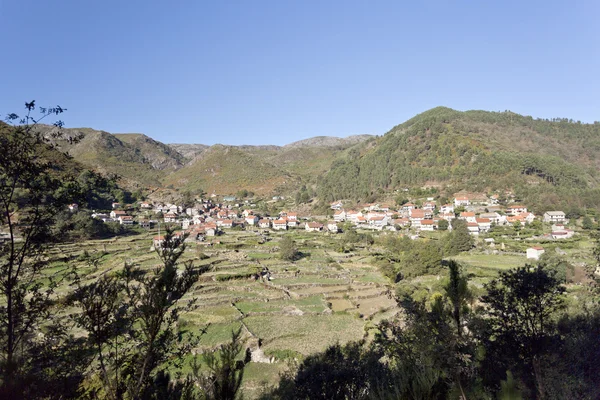 Villaggio montano di Gavieira — Foto Stock