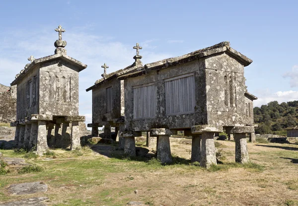 Lindoso Communitarian Granaries — Stock Photo, Image