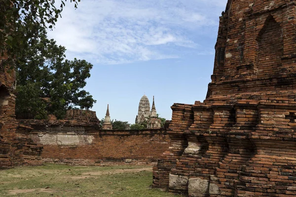 Tempio di Wat Ratchaburana — Foto Stock