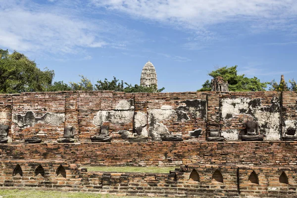 Tempio di Wat Ratchaburana — Foto Stock