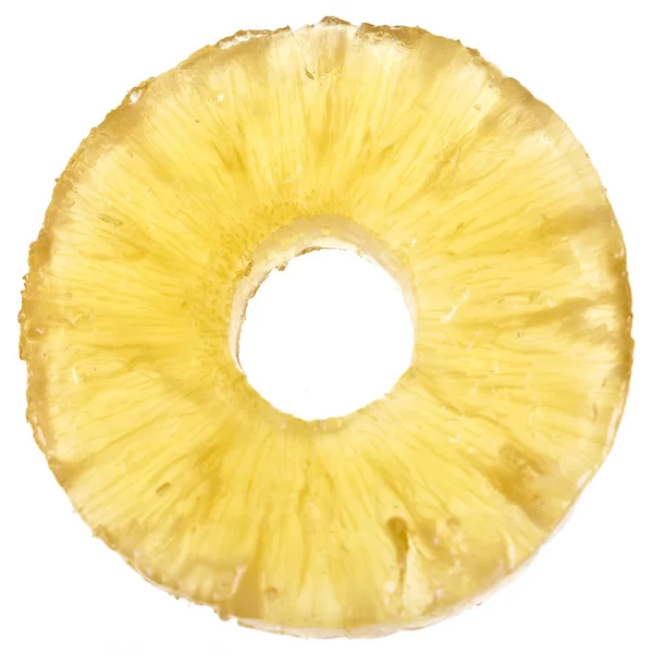 Fatia de abacaxi cristalizado — Fotografia de Stock