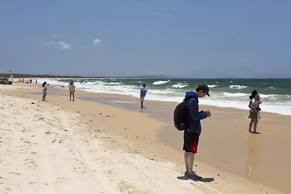 Rainbow Beach v Queensland — Stock fotografie