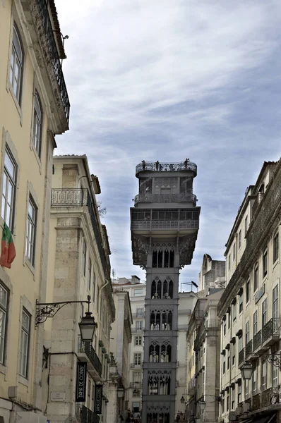 Elevador de Santa Justa — Foto de Stock