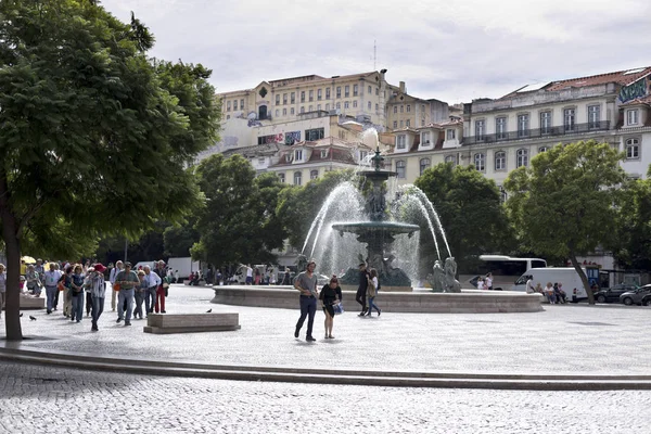 リスボンのRossio Square — ストック写真