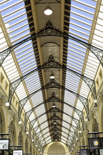 Melbourne Royal Arcade – stockfoto