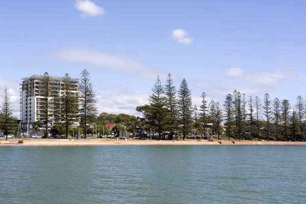 Redcliffe strandboulevard — Stockfoto