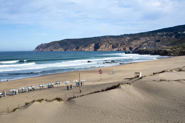 Наприкінці літа на Guincho пляжі — стокове фото