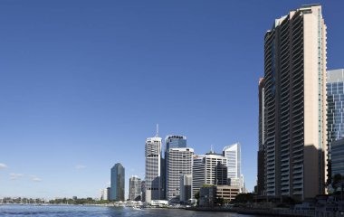 Brisbane nehir iş Soka