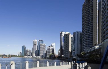 Brisbane nehir iş Soka