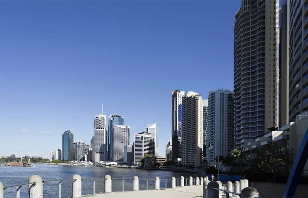 Brisbane ribeirinhas Business Distric — Fotografia de Stock