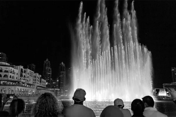 Dubai Fountain Sho — Stock Photo, Image