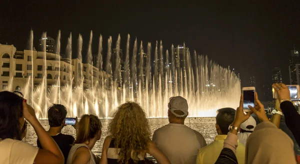 Dubai Fountain Sho — Stock Photo, Image