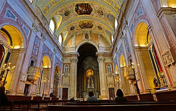 Церковь Святого Николая в Лиссабоне — стоковое фото