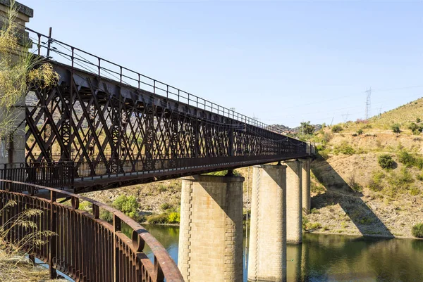 Pocinho Road-Rail Bridge — Stock Photo, Image