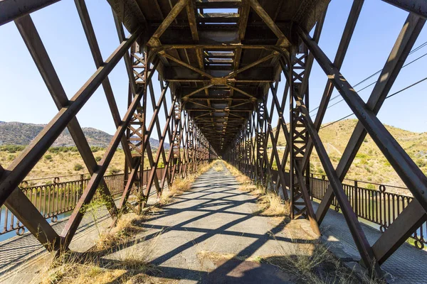 Pocinho Road-Rail Bridge — Stock Photo, Image