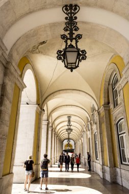 Lizbon Commerce Square Arcade