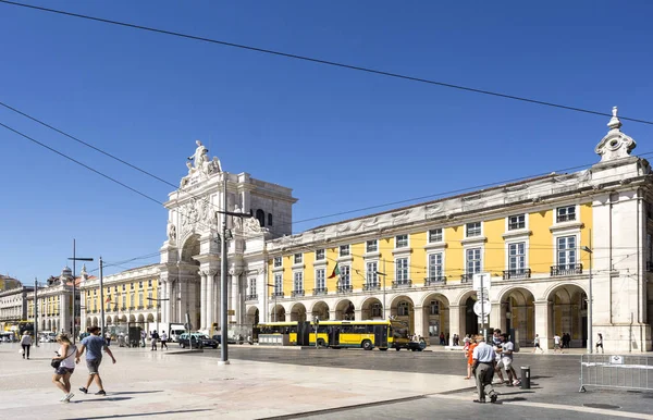 Lisboa-triumfbue – stockfoto