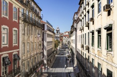 Lizbon şehir sokak