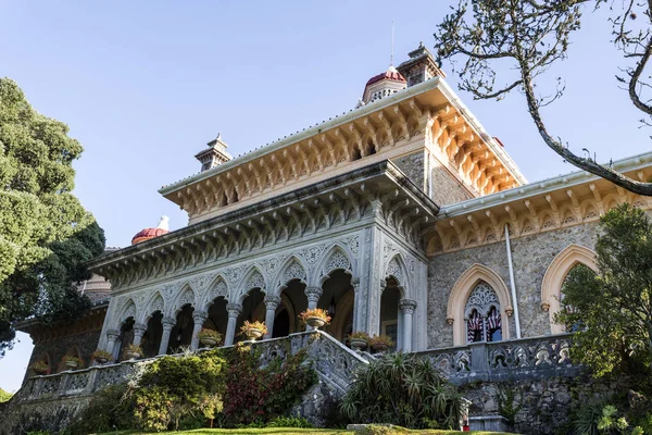 Monserrate палац в місті Sintra — стокове фото