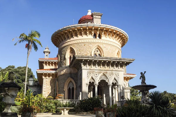 Monserrate палац в місті Sintra — стокове фото