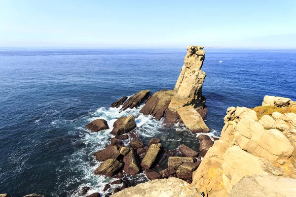 Cape Carvoeiro - Most Western point of the Peniche Peninsula — Stock Photo, Image