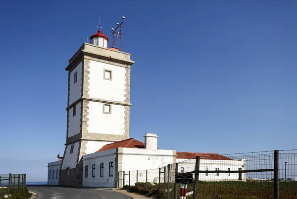 Peniche - маяк мису Carvoeiro — стокове фото