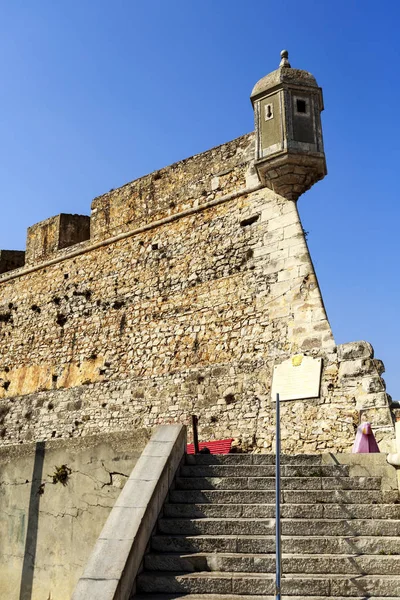 Peniche - середньовічна фортеця — стокове фото