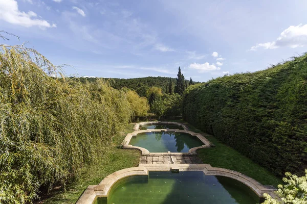 Vila Real - Mateus Palace Gardens — Stok fotoğraf