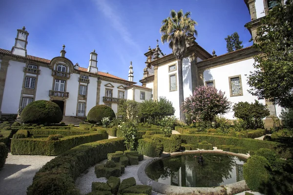 Vila Real - Mateus Palace Gardens Jogdíjmentes Stock Képek