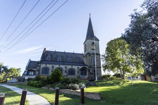 Igreja Anglicana Evangelista de São João de Wagga Wagga — Fotografia de Stock