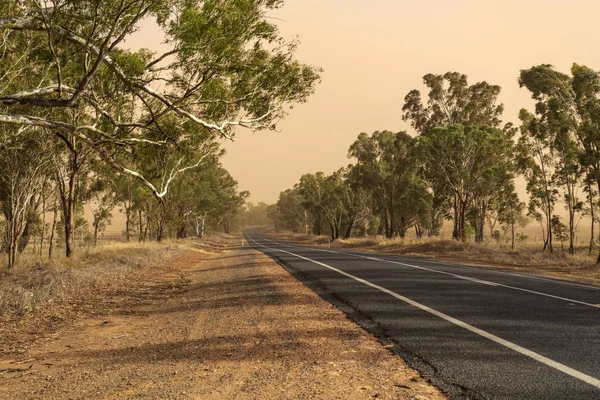 新南威尔士 Temora 附近的沙尘暴 — 图库照片