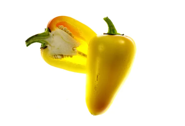 Bullhorn jaune poivron du Chili — Photo
