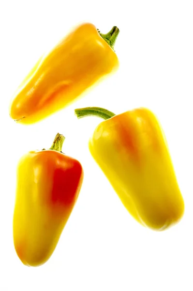 Chilipfeffer gelbes Ochsenhorn — Stockfoto