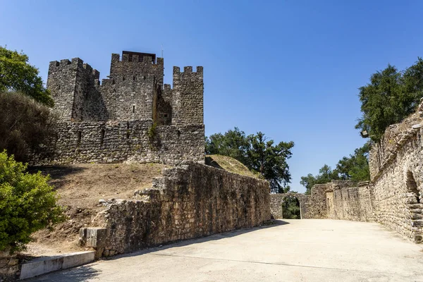 Помбал - средневековый замок XII века — стоковое фото