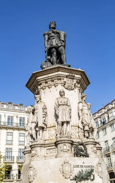 Lisbon Luis de Camoes Statue — ストック写真