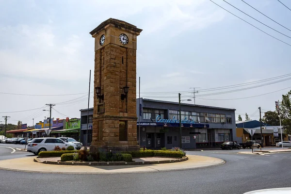 Konabarabran War Memorial Clock Tower — стокове фото