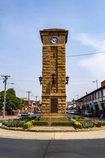 Konabarabran War Memorial Clock Tower — стокове фото