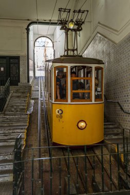 Lizbon İkonik Bica Füniküleri