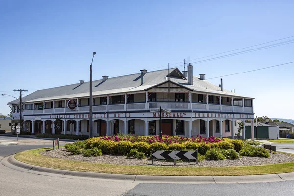 View Commonwealth Hotel Unique Country Style Pub Built 1901 Orbost — Stock Photo, Image