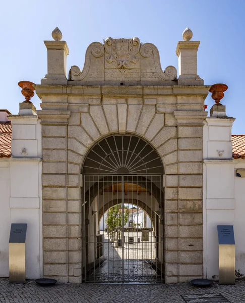 Puerta Entrada Principal Una Fortaleza Del Siglo Xvii Ciudad Setúbal —  Fotos de Stock