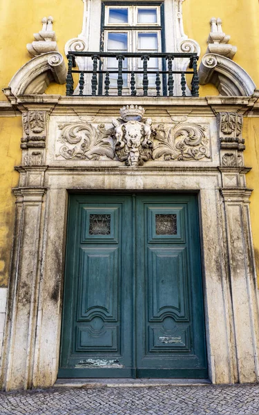 Entrada Principal Palácio Alvor Pombal Hoje Museu Nacional Arte Antiga — Fotografia de Stock