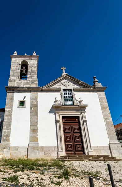 Fachada Iglesia Santiago Reconstruida Siglo Xviii Tras Gran Terremoto 1755 —  Fotos de Stock