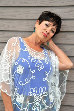 Olgun kadın güzelliğinin.