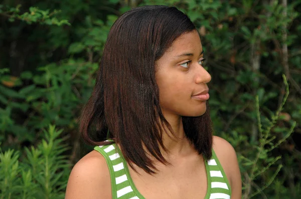 Afro-americano bellezza femminile . — Foto Stock