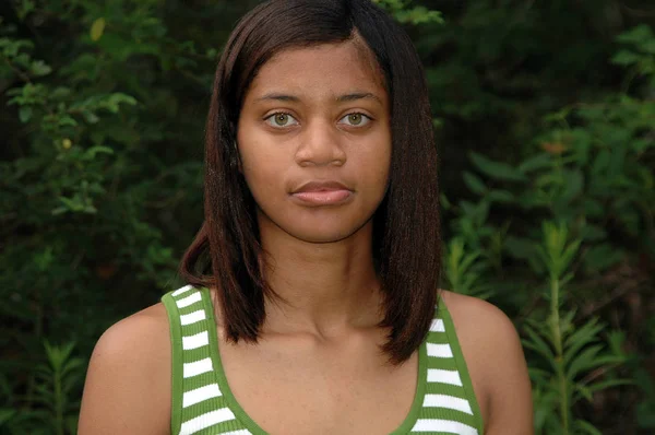 Afro-americano bellezza femminile . — Foto Stock