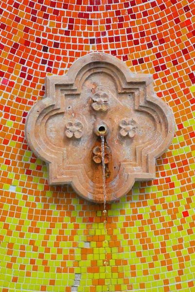 Colorful Water Fountain Displayed Mexico — Stock Photo, Image