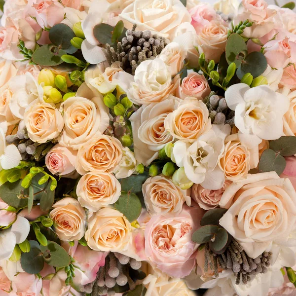 Matrimonio bouquet sfondo — Foto Stock