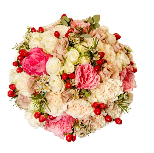 อดอกไม ดอกก หลาบบอบบาง ดอกคาร เนช และไฮโปซ — ภาพถ่ายสต็อก