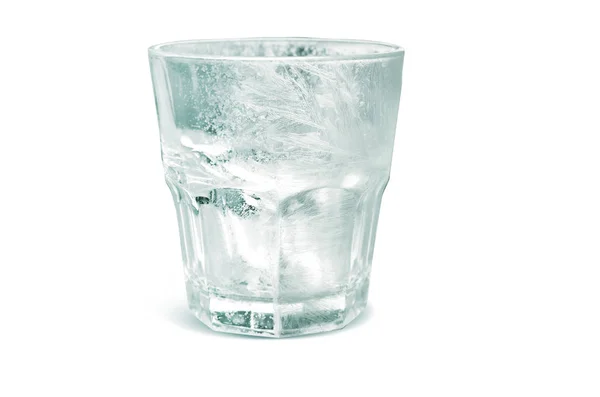 Glass Cup Hoarfrost Stock Picture