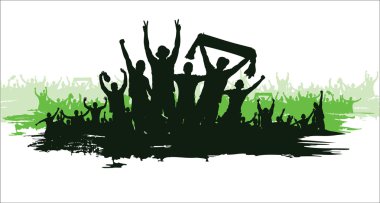 Spor Şampiyonası ve müzik konserleri için reklam poster